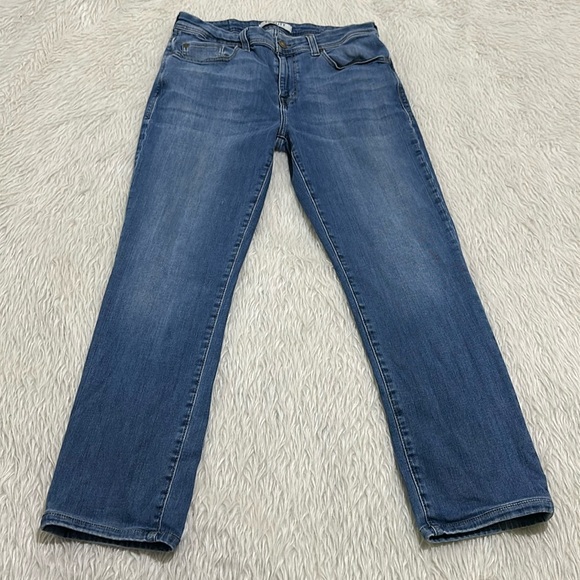 Fidelity denim blue stretchy jimmy jeans size 34 - Picture 2 of 9